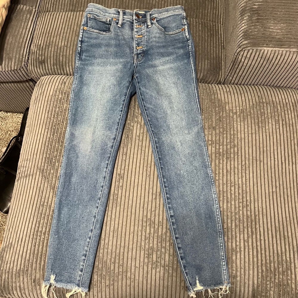 Madewell Women's Skinny Jeans in Faded Blue